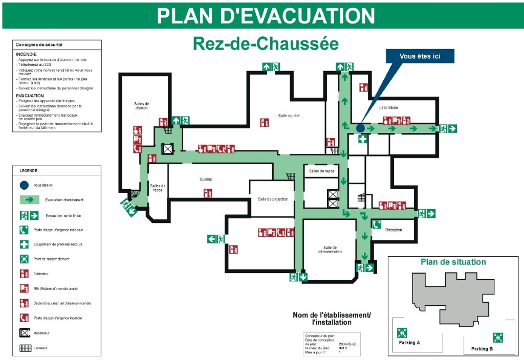 plan evacuation WPS